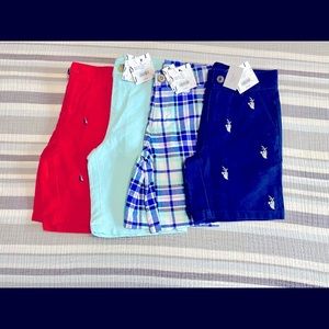 Janie and Jack NWT Boys Shorts Lot (4 pair)